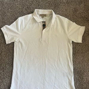 Small white Burberry shirt worn once.